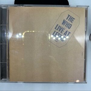 EUC-THE Who - Live at Leeds (CD) 1995, Remastered, MCA MCAD - 11215